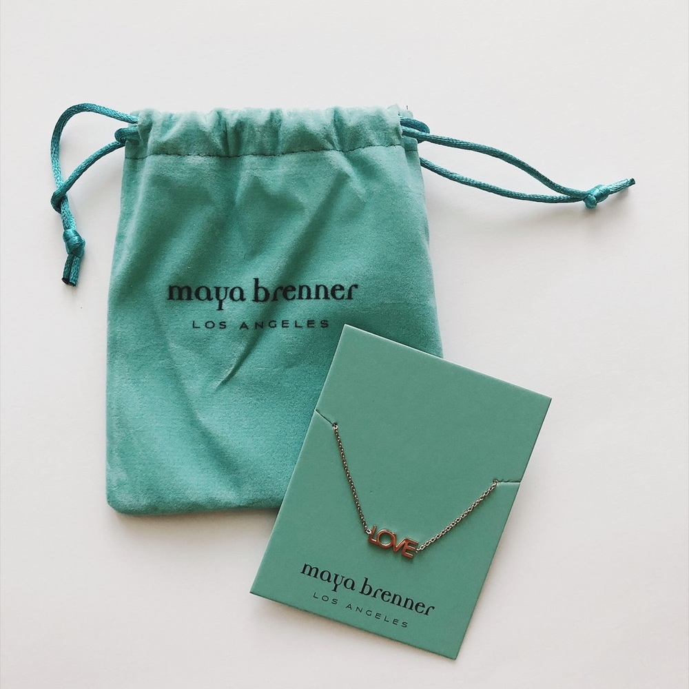 Maya Brenner LOVE bracelet